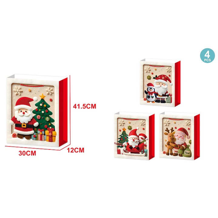 Bolsa De Regalo Navidad L 1