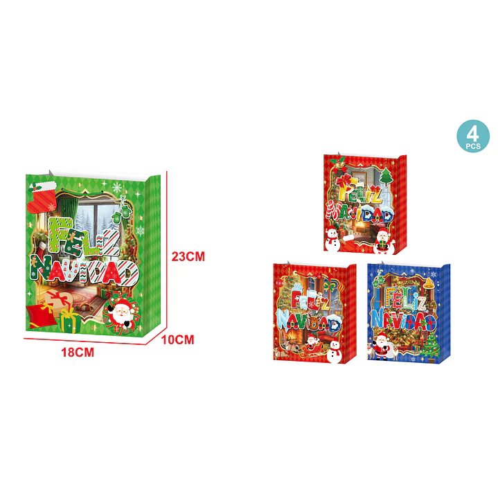 Bolsa De Regalo Navidad S 1