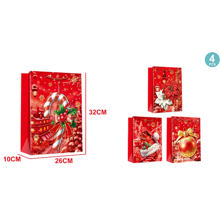 Bolsa De Regalo Navidad M 1