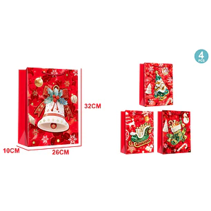 Bolsa De Regalo Navidad M