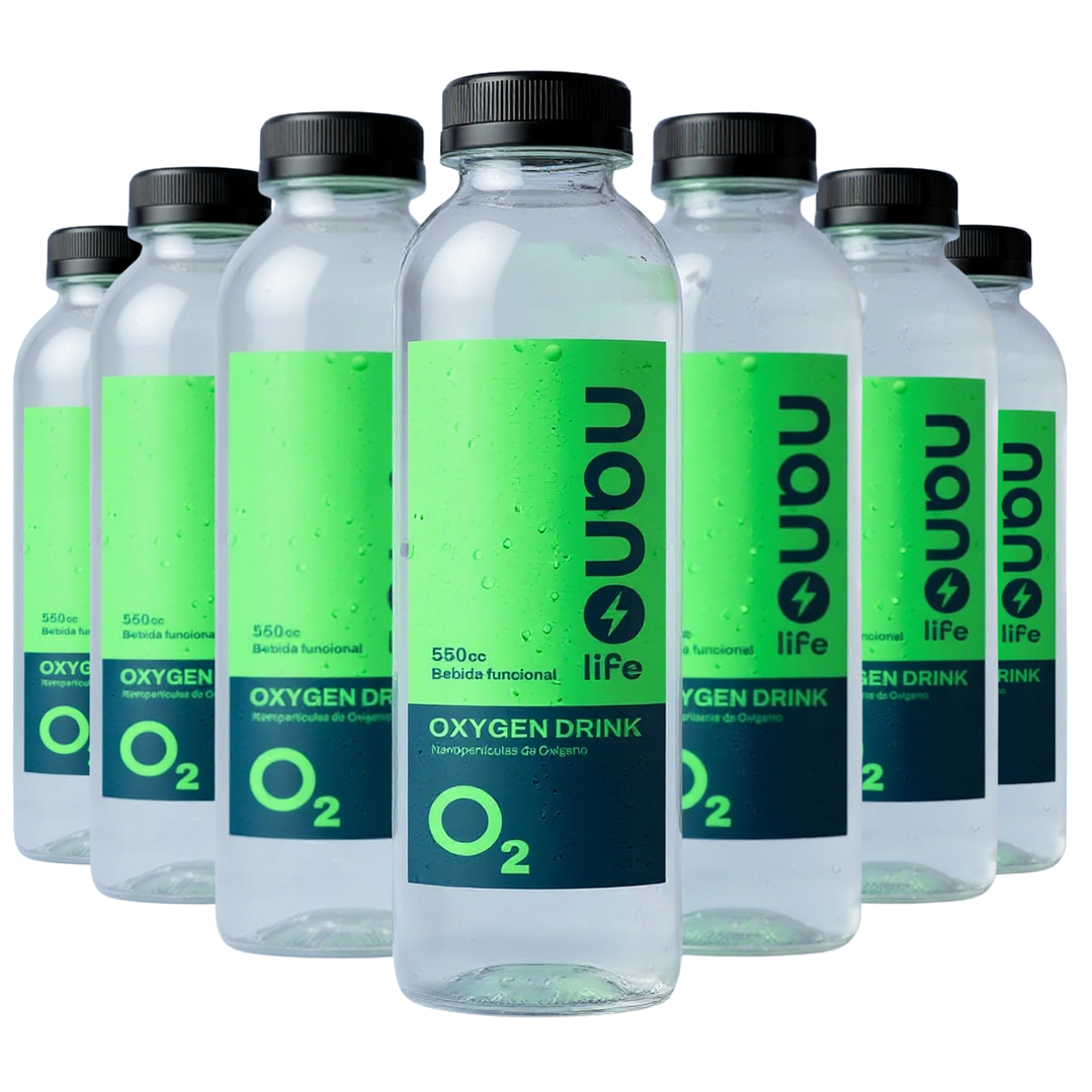 Pack 48 botellas 550 cc Nano Life 1