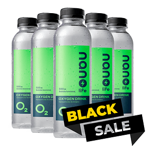 Pack 24 botellas 550 cc Nano+Life