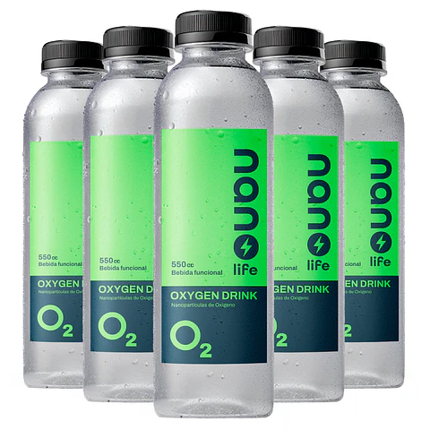 Pack 24 botellas 550 cc Nano+Life