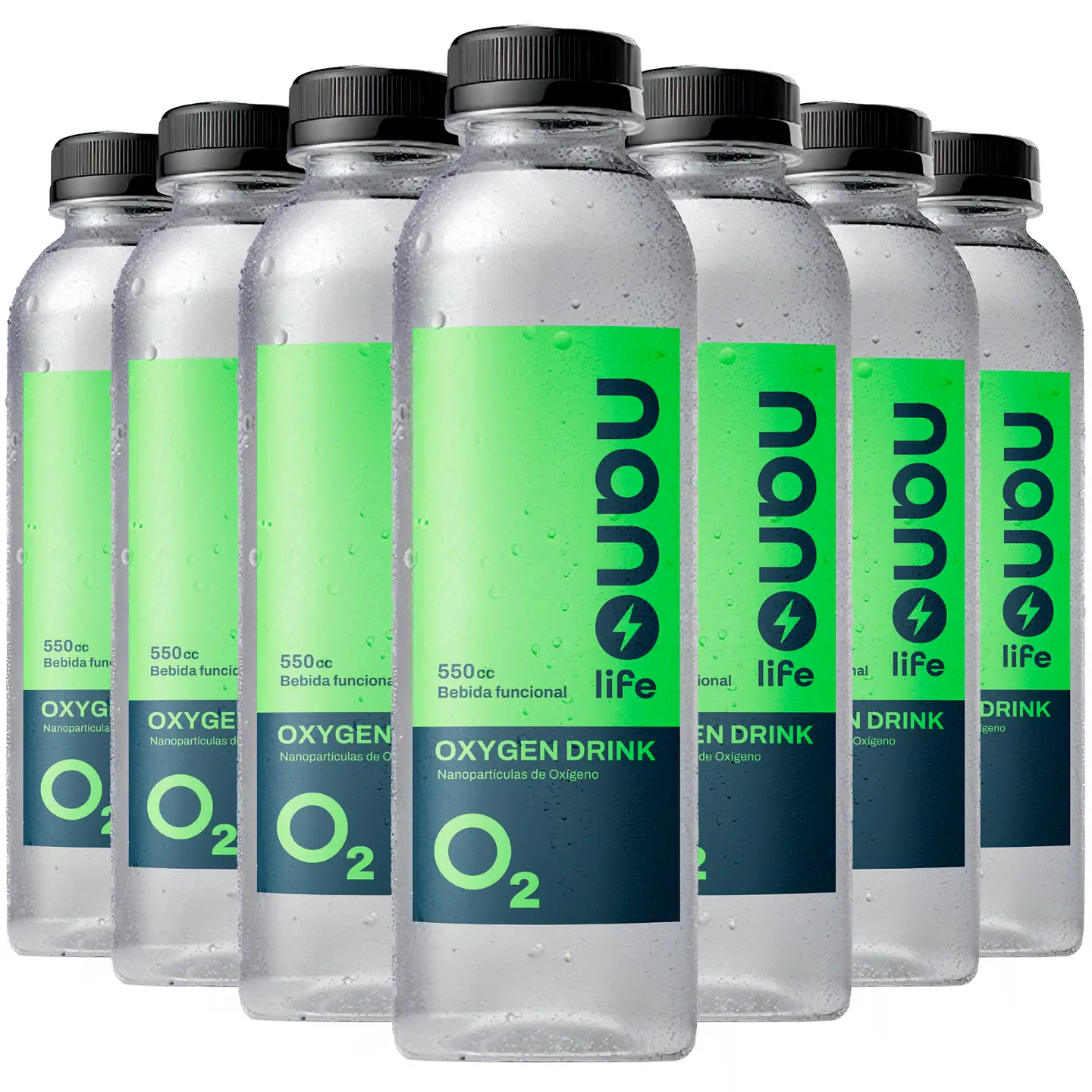 Pack 48 botellas 550 cc Nano+Life 1