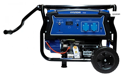 Generador Gasolina 6.5 Kva Monofasico Hyundai 82HYG9250E