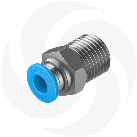 Racor rápido roscado QS-1/4-6 Festo
