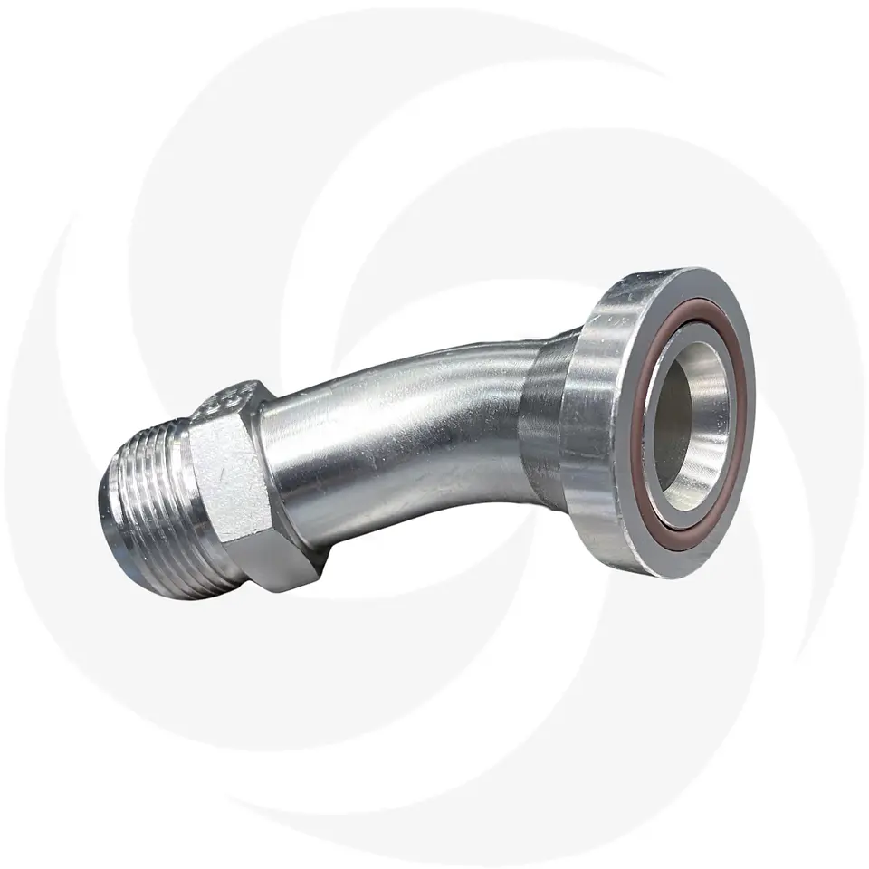 ADAPTADOR A 45º BRIDA CODE 62 - MACHO JIC 1