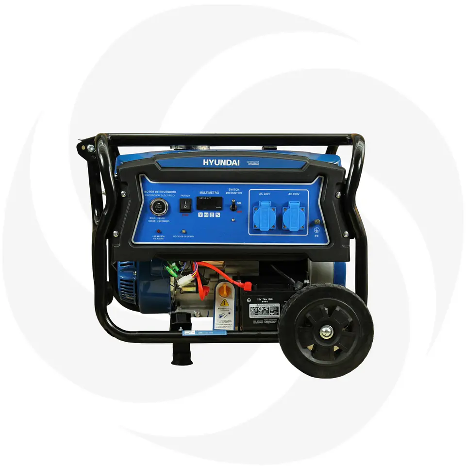Generador Electrico Gasolina 2,5 KW. HYUNDAI HYG4050E 1