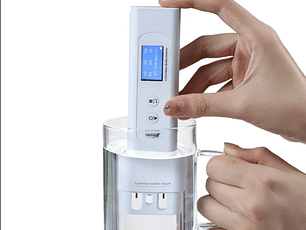 ANALIZADOR  (TESTER) CALIDAD DE AGUAS 6 PARAMETROS uS/cm TDS TOC VOC UV - TEMPERATURA PANTALLA DIGITAL