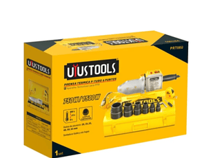TERMOFUSORA PPR 6 PTOS 750/1500W 220VOLT  UYUSTOOLS