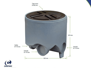 Camara Inspección Polietileno 