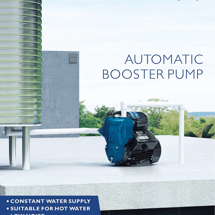BOMBA AUTOMATICA Y AUTOCEBANTE AQUA 35 450W (0,6HP) AQUASTRONG 4