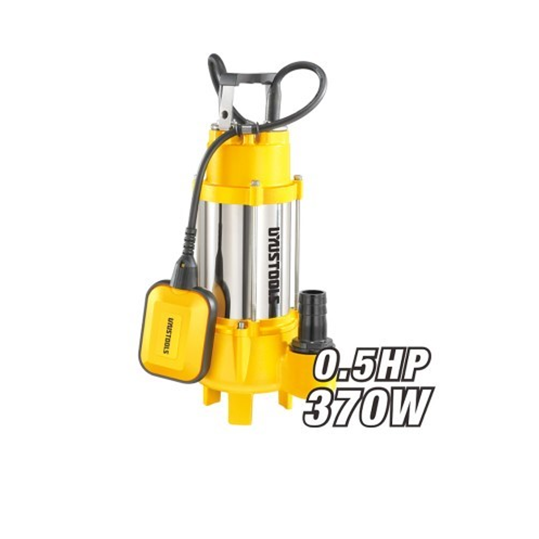 BOMBA AGUA SUMERGIBLE AGUA SUCIAS 0.5HP (línea economica) 1