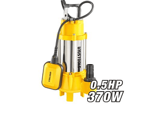 BOMBA AGUA SUMERGIBLE AGUA SUCIAS 0.5HP (línea economica)