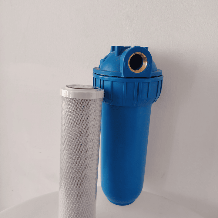 filtro carbon activo bloque 10X2.5 (conexion 1/2