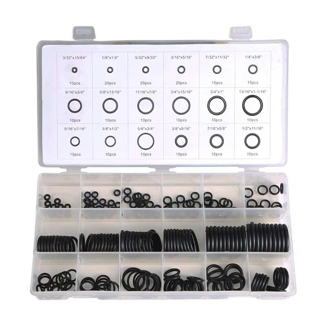 SET O-RING GOMA CAJA DE 225PCS  1