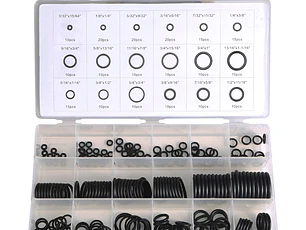 SET O-RING GOMA CAJA DE 225PCS 
