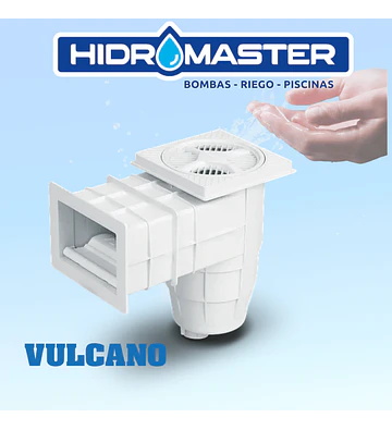 SKIMMER PISCINA HORMIGON BOCA CHICA 20 CM VULCANO