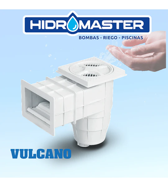SKIMMER PISCINA HORMIGON BOCA CHICA 20 CM VULCANO - 