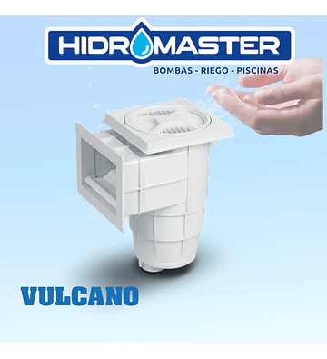 SKIMMER PISCINA HORMIGON MINI BOCA CHICA 20CM VULCANO