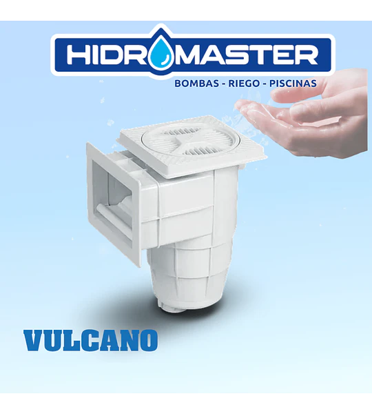 SKIMMER PISCINA HORMIGON MINI BOCA CHICA 20CM VULCANO - 