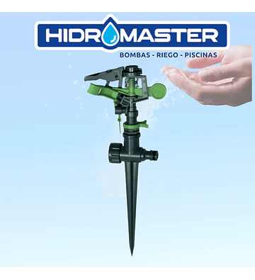 ASPERSOR 1/2 PASTICO CON ESTACA PLASTICA