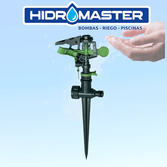 ASPERSOR 1/2 PASTICO CON ESTACA PLASTICA