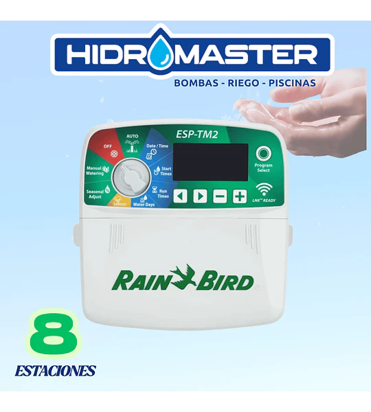 PROGRAMADOR INTERIOR ESP TM2- 8 ESTACIONES