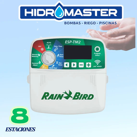 PROGRAMADOR INTERIOR ESP TM2- 8 ESTACIONES