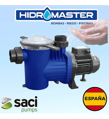 BOMBA PISCINA SACI 1,5 HP MODELO WINNER 220V M. ESPANOLA