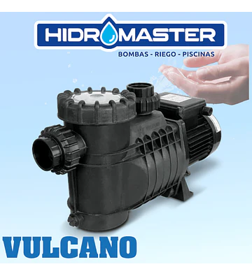 BOMBA PISCINA VULCANO 1/2 HP BAE 220V RPC