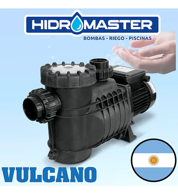 BOMBA PISCINA VULCANO 3/4 HP BAE 220V MOTOR ARGENTINO