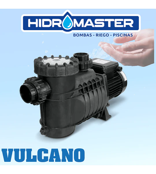 BOMBA PISCINA VULCANO 1 HP RPC 220V