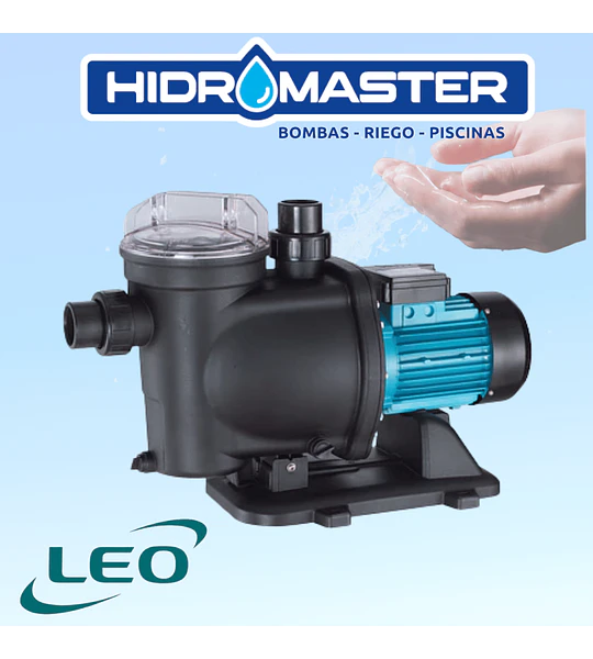 BOMBA PISCINA LEO 1/2 HP 220V 