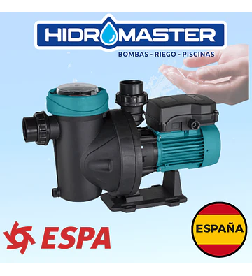 BOMBA PÌSCINA ESPA SILEN I 50 12M 0,5 HP ESPAÑOLA