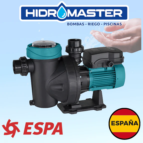 BOMBA PÌSCINA ESPA SILEN I 50 12M 0,5 HP ESPAÑOLA