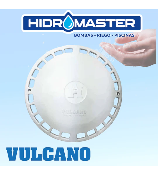 TAPA DRENO PISCINA ANTIRREMOLINO VULCANO