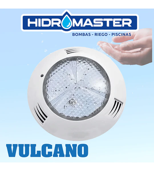 FOCO PISCINA LED BLANCO EXT 18 W 12 V VULCANO