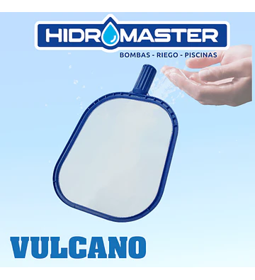 SACAHOJAS PISCINA RED PLANA PERTIGA 32 MM VULCANO