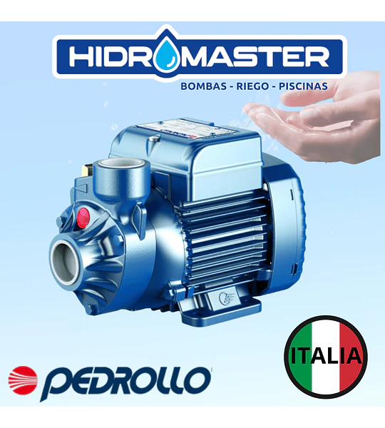 BOMBA DE AGUA PERIFERICA PEDROLLO PKM 60-1 0,5HP 220V - 