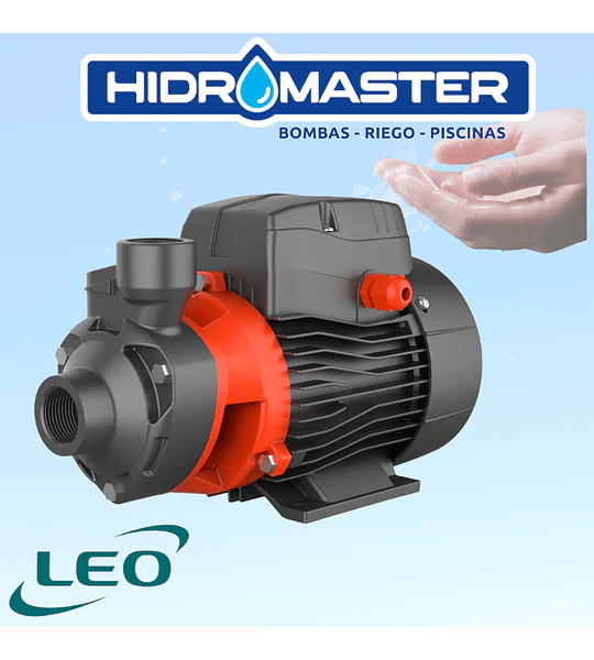 BOMBA DE AGUA PERIFERICA LEO APM37 0.5HP, 220V - 