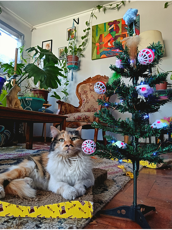 Árbol navidad con accesorios 