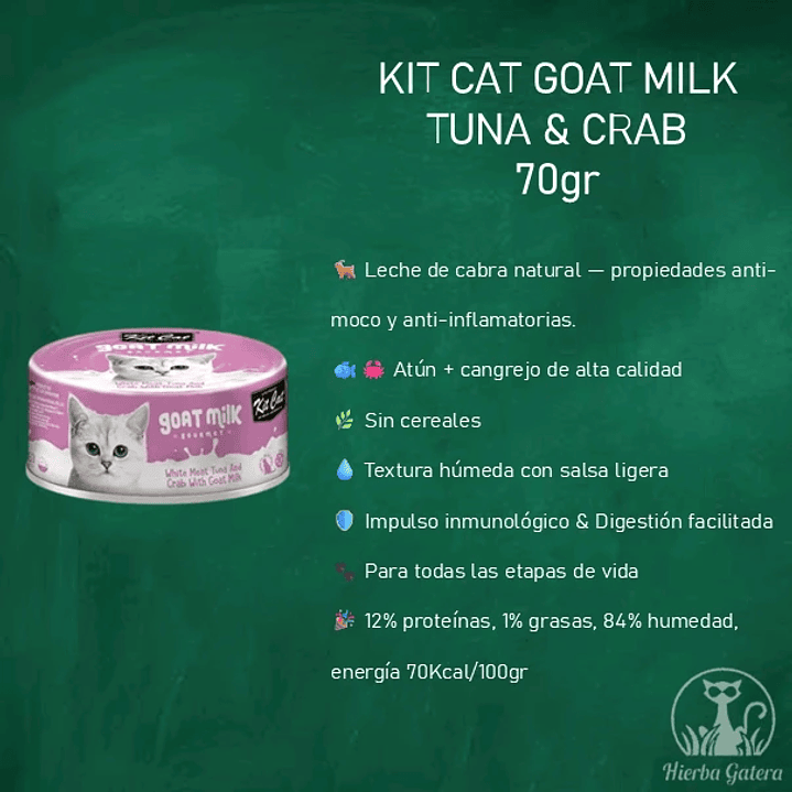 Lata KitCat Goat Milk tuna&crab 2