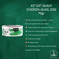 Lata KitCat Gravy Chicken & Quail egg - Miniatura 2