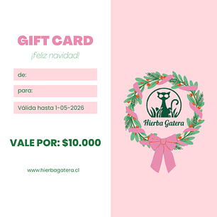 Gift Card Navideña $10.000