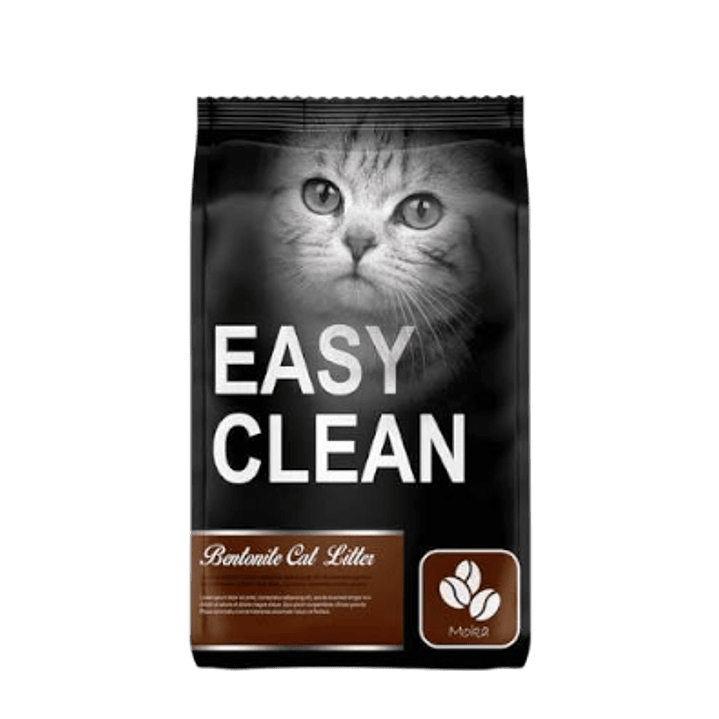 Arena Sanitaria 8kg Gato Aglutinante Bentonita Mocca Easy Clean- 1