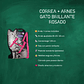 Arnés para Gatos con Correa Ajustable Rosado – Arnés de Seguridad para Paseo - Miniatura 2