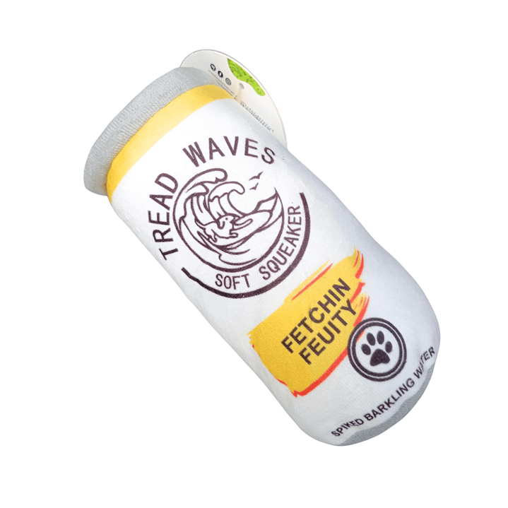 Juguete peluche lata bebida con Catnip 5