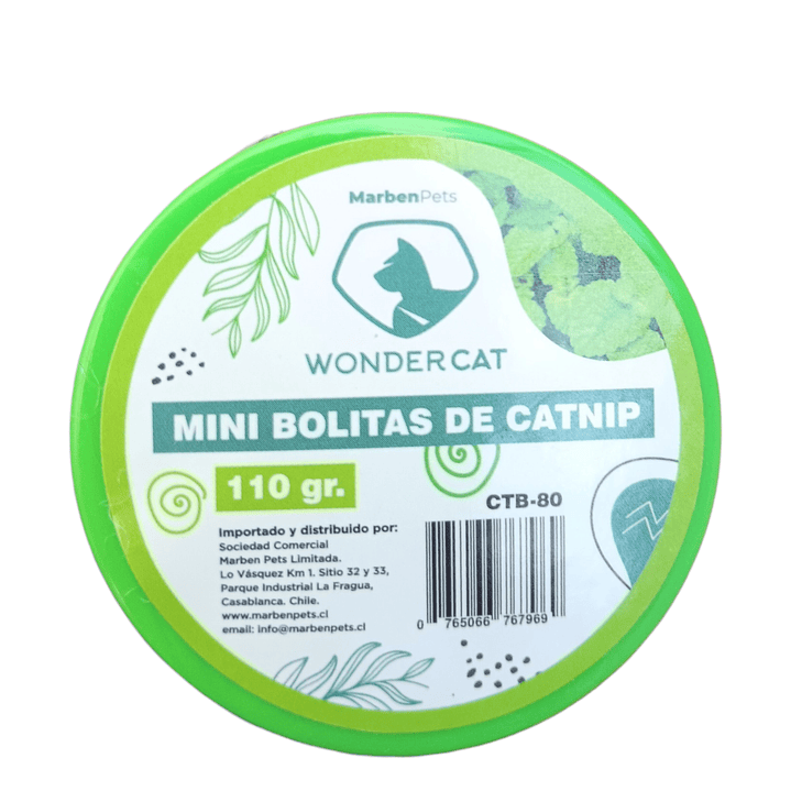 Mini bolitas de catnip 110 gr 5