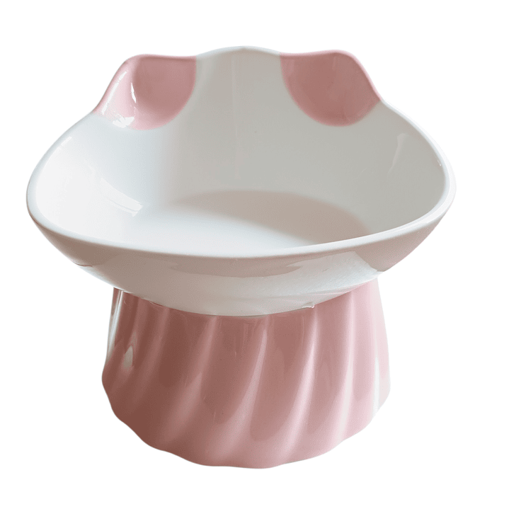 Plato cerámica diseño gato  3